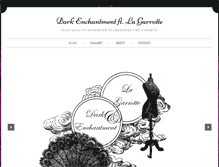 Tablet Screenshot of dark-enchantment.nl